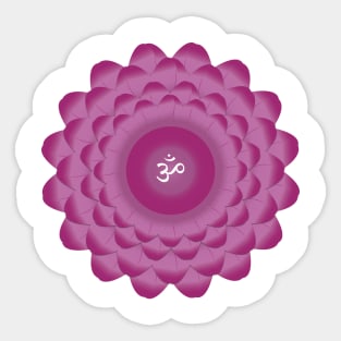 Crown Chakra,Sahasrara Chakra Yoga and Meditation Sticker